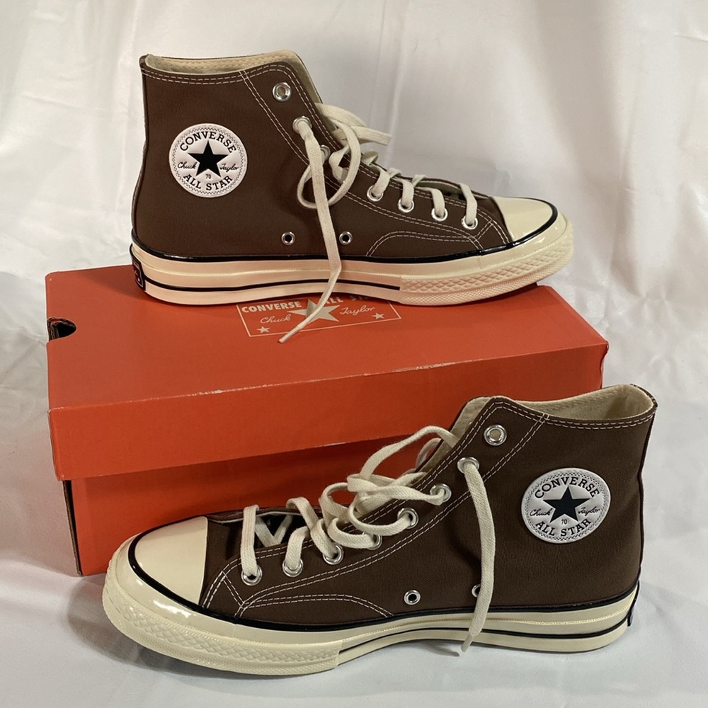 Brand new M 9/ W 11 brown Chuck Taylor 70 Converse All Star high top sneakers